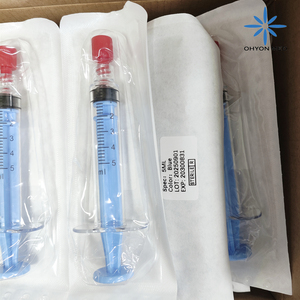 Seringue 1ml 5ml avec piston rouge Seringue chauffante Meilleure vente PC Seringue Ruhr - Product Image 2