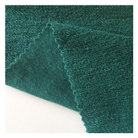 Tissu en molleton français 82012 - Poids lourd - 49% chanvre - 40% coton biologique - 11% Sorona - Tissus tricotés pour sweats à capuche