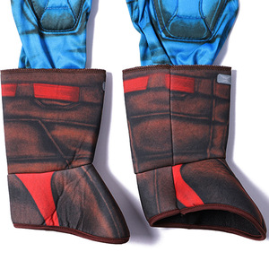 Costume Captain America pour enfants, combinaison pour garçons, tenue de fête d'Halloween, Cosplay - Product Image 3