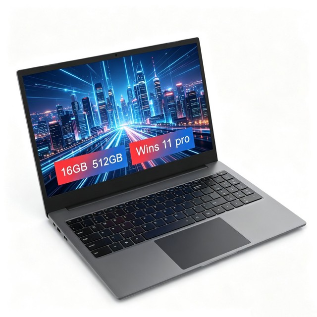 Newest 15.6 Inch Laptop Intel N5095 Processor 16GB RAM 512GB SSD Backlit Keyboard Portable Computer for School Use Laptops