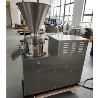 Rectifieuse automatique Moulin à colloïdes Beurre d'arachide Sauce tomate Chocolat Sésame Tahini Ligne de production
