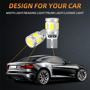 JIACHI Car <strong>Light</strong> Accessaries Canbus Led <strong>Bulb</strong> No Error T10 Led Car <strong>Light</strong> 5630 6SMD W5W Led <strong>12V</strong> Reading Interior <strong>Dome</strong> Map Lamps - Product Image 2