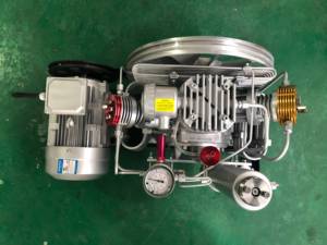 4500psi 380V 265L/Min Auto Stop Compresor de aire de tanque de buceo de alta presión para buceo - Product Image 4