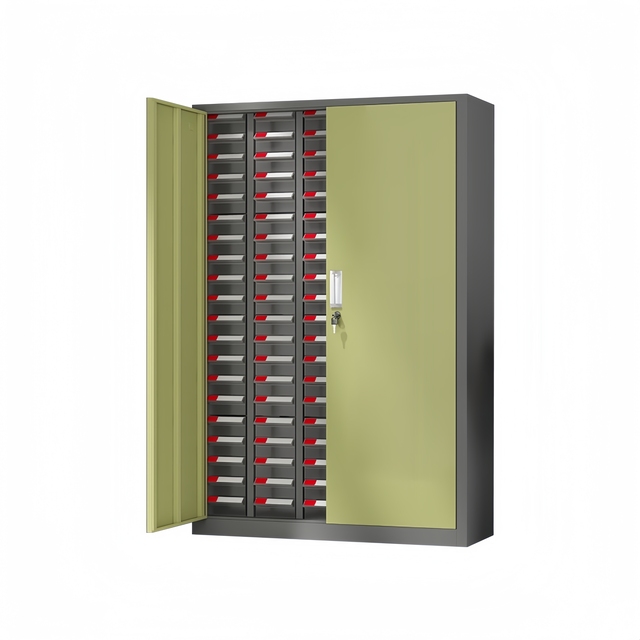 Multi-Functional 75 Plastic Drawers Metal Workshop Tool Cabinet Customizable Parts Storage Hardware for Crafts OEM Supported