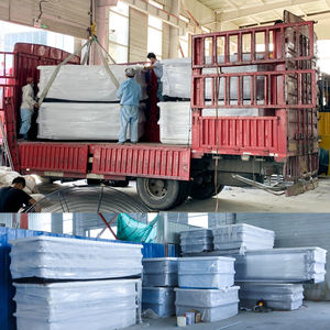 ถังเลี้ยงปลาทรงกลมไฟเบอร์กลาส FRP สำหรับเพาะเลี้ยงสัตว์น้ำกลางแจ้ง บ่อเลี้ยงปลาคาร์ฟ ปลาทอง ถังเพาะพันธุ์ปลา - Product Image 2