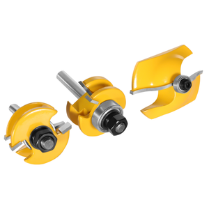 3PCS 8mm Shank Cover 41mm Roman Ogee Stile & Rail Assemble Router Bit Woodworking Milling Cutter for Wood Tools - Product Image 3