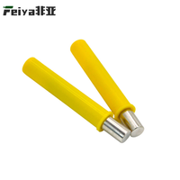 Amortisseur hydraulique carré en acier inoxydable galvanisé - Amortisseur à fermeture douce pour poubelles et quincaillerie de meubles