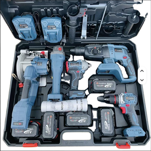 5-in-1 Brushless Power Tool Set OEM Lithium Battery Cordless Multi-Function Combination With Supply WK-KC-01 5-in-1 Multi-functi - Product Image 2