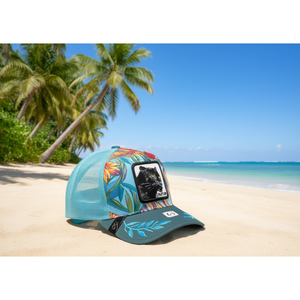 Cappello Trucker Bontine a 6 Pannelli in Rete, Regolabile e Traspirante, Unisex, Casual, Primavera-Estate, con Design Ricamato - Product Image 2