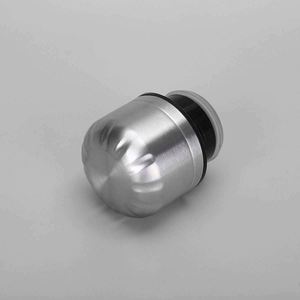Stainless Steel Vacuum Insulated Water <b>Bottle</b> Minimalist Design Travel Flask Double Wall Thermos White and Silver Colors - Product Image 5