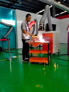 Penyedot debu las otomatis, penyedot debu industri dengan lengan penyedot - Product Image 2