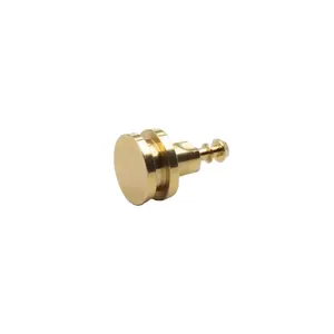 Custom CNC Machining Parts With Grooving And Facing Operations Taper Turning Brass Adapter