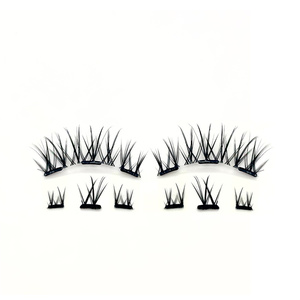 <span class=keywords><strong>2026</strong></span>年新品手工制作磁性超柔软超细睫毛带可重复使用无残忍动物实验假睫毛合成毛发 - Product Image 1