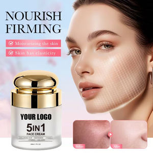 High Quality Private Label 50ML Hyaluronic Acid Anti-aging Anti-wrinkle Long-lasting Glowing 5 in 1 Vitamin Face <strong>Cream</strong> - Product Image 6
