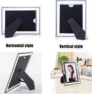 Wholesale Hot Sale 3.5X5 4X6 5X7 8X10 A4/<b>A5</b> Leatherette Custom Color Digital Printing Modern Custom Logo <b>Photo</b> <b>Frame</b> Export - Product Image 3