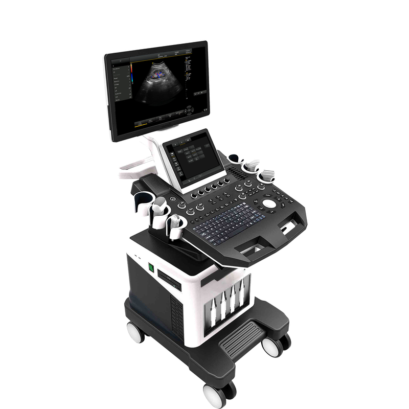 Trolley Ultrasound Machine Color Doppler 3d