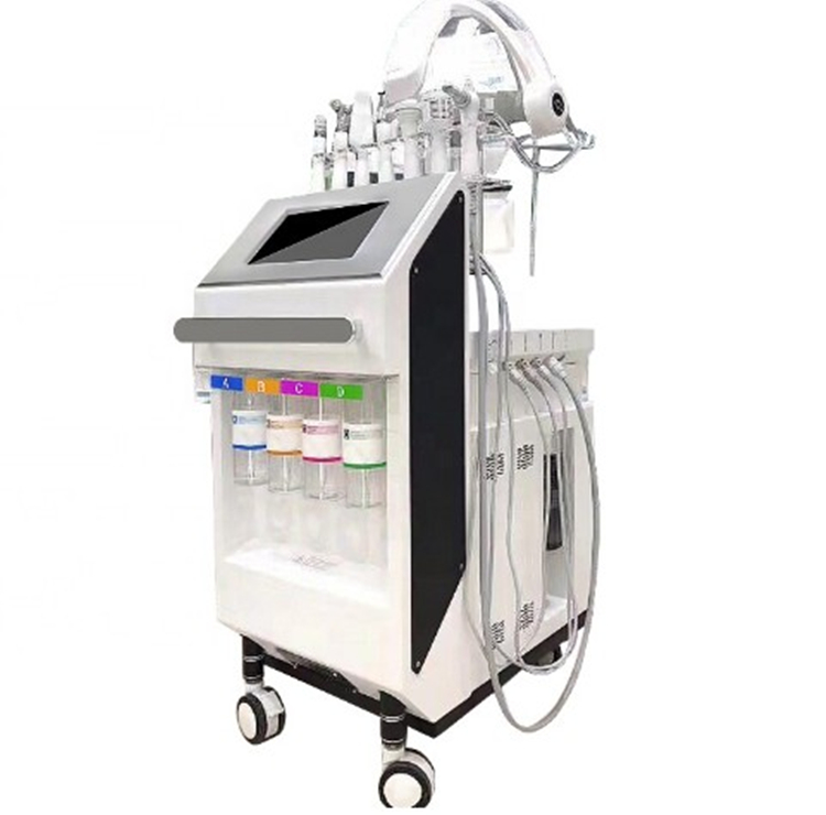 Новогодняя акция, 10 в 1, аппарат для алмазного пилинга, Водоструйная водная машина для дермабразии