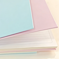 Cahier à spirale avec pages lignées, journal d'écriture A4 pour étudiants, école, bureau, logo personnalisable, vente en gros
