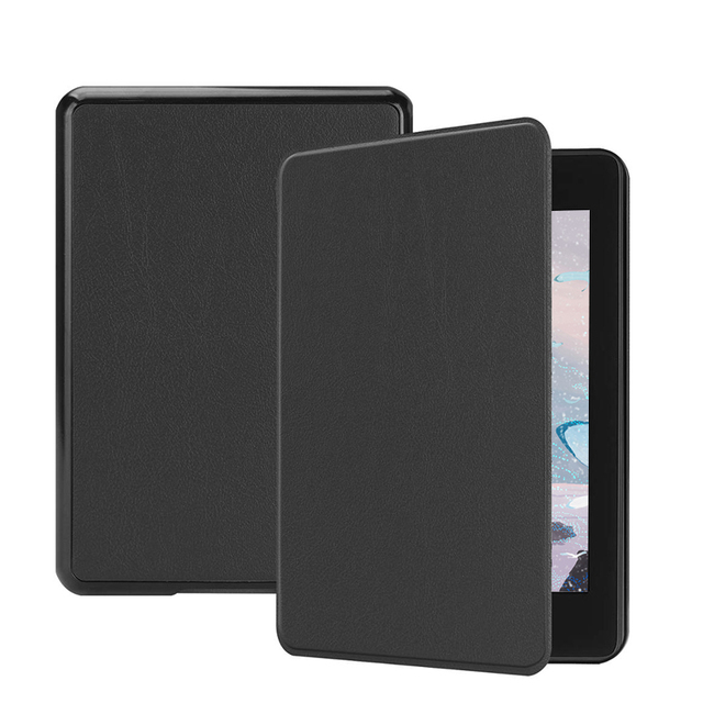 Premium PU Leather TPU Smart Flip Case Auto Wake Sleep Protective Cover for Kindle Paperwhite 12th Gen 2024 7 Inch E-Reader