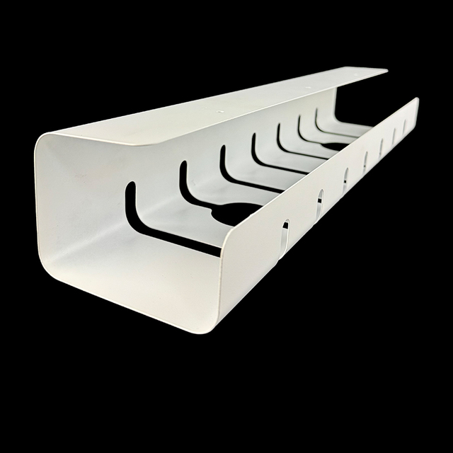 Adjustable Modern Design Desktop Cord Organizer Box Under Desk Cable Management Cable Tray for Home and Office