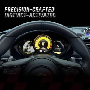 แผงหน้าปัด LCD สำหรับ Porsche Boxster 982 718 ปี 2011-2023 มาตรวัดความเร็วแบบดิจิตอล ชุดหน้าปัดแสดงผล GPS ระบบนำทาง ห้องนักบินเสมือน - Product Image 3
