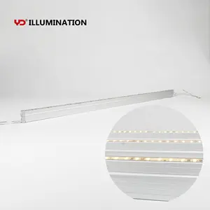 Système d'éclairage publicitaire linéaire LED encastré de belle qualité pour la décoration