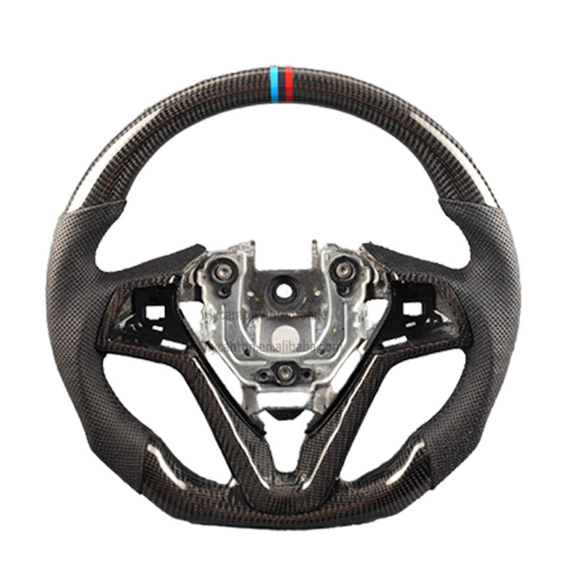 Perforated Leather+Carbon Fiber+Tri color alignment mark