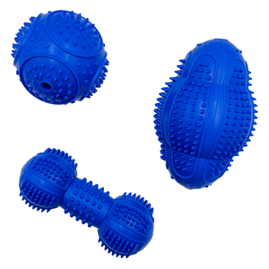 Thân Thiện Với Môi Nhà Máy Bán Buôn Tùy Chỉnh Cao Su <span class=keywords><strong>Chew</strong></span> Đồ Chơi Màu Xanh Thorn Bóng - Product Image 4