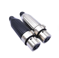 Nouveau câble XLR très vendu, connecteur XLR 3P mâle-femelle, haute qualité, entièrement métallique