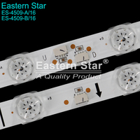 Bande LED de rétroéclairage TV ES-4509 en gros pour TCLL 50 pouces – Bandes LED de rétroéclairage de haute qualité pour téléviseurs – Bandes LED de rétroéclairage d'usine