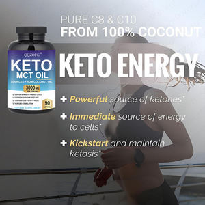 <span class=keywords><strong>Olio</strong></span> <span class=keywords><strong>MCT</strong></span> Keto OEM in Offerta Speciale 3000mg Puro <span class=keywords><strong>C8</strong></span> C10 <span class=keywords><strong>Olio</strong></span> di Cocco Integratore per la Chetosi Energizzante 90 Softgel Ingrosso - Product Image 3