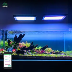 Hot sale full spectrum RGB UV high power aquarium LED smart dimming week aqua 430 for aquarium light