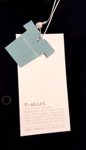 Customized fashion design logo brand name high-quality clothing labels, <b>tags</b>, custom paper lanyards, clothing hang <b>tags</b> - Product Image 2