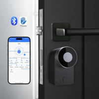 Serrure intelligente Secukey Euro Lock TTLock avec contrôle par application BLE, bouton rotatif sans changement de cylindre, contrôle d'accès haute sécurité