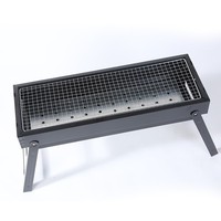 Réchaud à charbon de bois pliable pour pique-nique en plein air, barbecue portable miniature