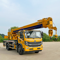Camion-grue Dongfeng Huashen 12 tonnes avec châssis, grue télescopique, moteur de pompe, hauteur de levage de 35 m |   Premier fabricant chinois