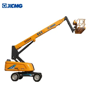 XCMG teleskopik Boom Lift 25m digunakan Diesel seluler luar ruangan kerja Platform XGS24 untuk dijual