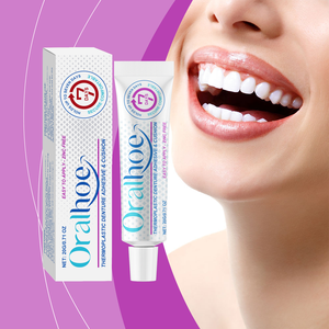 <strong>Denture</strong> <strong>Adhesive</strong>, Thermoplastic Formula, <strong>Secures</strong> <strong>Dentures</strong> and Improves Wearing comfort - Product Image 5