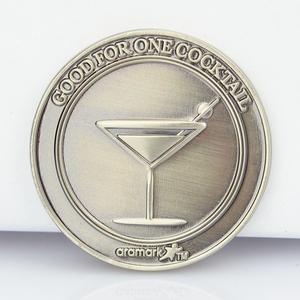 Bộ Sưu Tập Antique Coin Token Nhà Sản Xuất Ấn Độ Custom Made Old Silver Thép Không Gỉ Đồng Tiền Nổi Quyến Rũ - Product Image 6