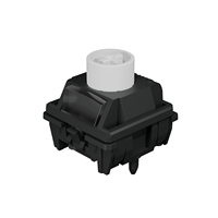 Interrupteur magnétique GATERON Black Lotus à effet Hall, pré-lubrifié 35gf, SMD RGB, pour clavier magnétique personnalisé de jeu DIY