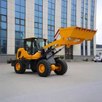 Kompakter, Wendiger Frontlader mit Großer Schaufel für Gartenarbeit, Bodenreinigung und Kiestransport