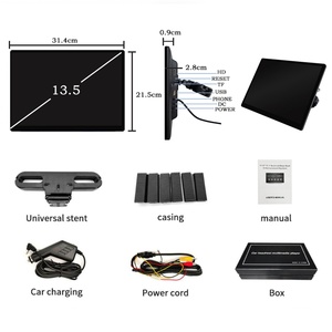Nueva Pantalla Giratoria de 13.5 Pulgadas con Android 11 para Asiento Trasero, Publicidad en Taxis, WiFi, Mirror Link, Monitor para Reposacabezas - Product Image 4