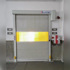 Pvc Công Nghiệp Rolling Shutter Cửa Hàng Nhanh Chóng Phòng Tốc Độ Cao Pvc Cuộn Lên Cửa Porte Rapides - Product Image 6