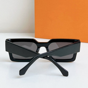 Gafas de Sol Cuadradas Vintage de Diseñador, Retro, de Lujo, Negras, con Protección UV400, de Acetato, Unisex - Product Image 3