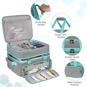 Étui de transport portable pour <span class=keywords><strong>Cricut</strong></span> <span class=keywords><strong>EasyPress</strong></span> 2/<span class=keywords><strong>Cricut</strong></span> <span class=keywords><strong>EasyPress</strong></span> 3 - Sac de rangement double couche pour presse à chaud, sac organisateur - Product Image 6