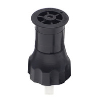 Buse d'atomisation réglable en plastique, simple, pour dissipation souterraine, avec filetage interne 4 points, pour dépoussiérage et refroidissement, arroseur de jardin