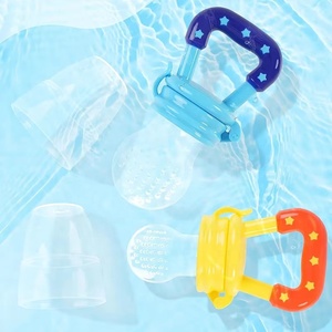 Cuchara de alimentación para bebés, chupete de silicona con malla para triturar frutas, mordedor complementario, utensilio de mesa, herramienta para suplemento alimenticio infantil - Product Image 1