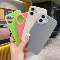 Casing Ponsel Premium Fleksibel dari Silikon Jelly untuk iPhone 16 Pro Max
