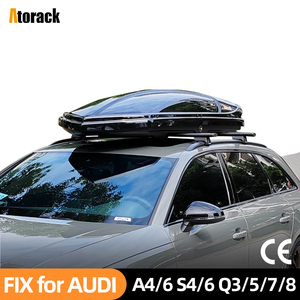 Barres de toit universelles en aluminium pour Audi A3 Hatchback, Q3, Q5, Q5L, Q4, Q7, Q8 – Fixation pour barres transversales de toit de voiture - Product Image 1