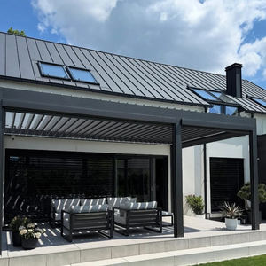 Pérgola Motorizada Moderna de Aluminio LFL para Balcón y Jardín <span class=keywords><strong>con</strong></span> Garantía de 10 Años, Diseño Ecológico Totalmente Personalizable - Product Image 1